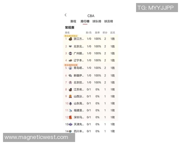 最新篮球状态TOP10：广州篮球队领跑
